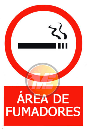 Señalética Área de Fumadores