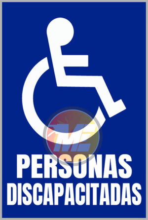Señalética Personas discapacitadas