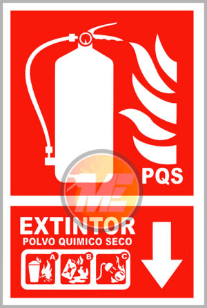 Señalética Extintor PQS
