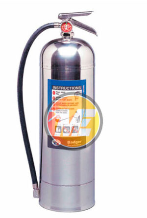 Extintor UL de Agua inoxidable 9 L o 2.5 gal